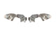 Fishbone Offroad 2018+ Jeep Wrangler JL Front Pair Aluminum Raw Inner Fenders - Mammoth Racing -