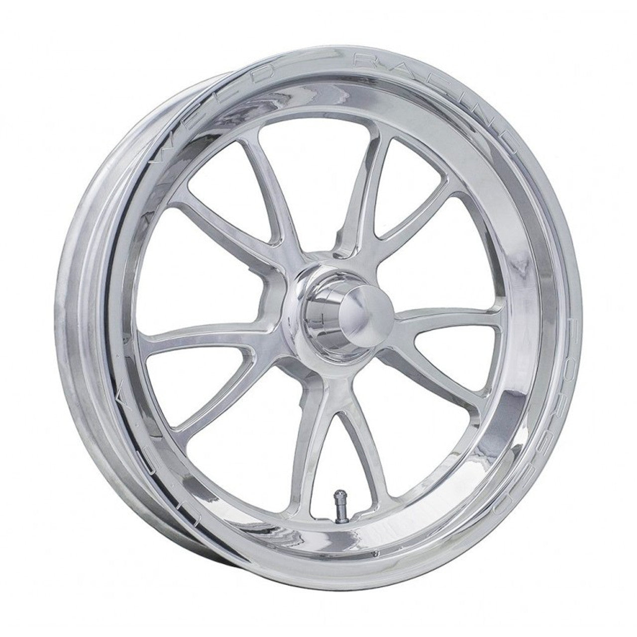 Weld Full Throttle 2.0 18x6 / 5x115 BP / 2.7in. BS Polished Wheel - Non-Beadlock - Mammoth Racing -