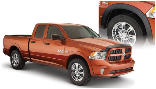 Bushwacker 09-18 Dodge Ram 1500 Fleetside OE Style Flares 4pc 67.4/76.3/96.3in Bed - Black - Mammoth Racing -