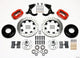 Wilwood Forged Dynalite Front Kit 12.19in Drilled Red 55-57 Chevy - My Store
