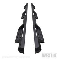 Westin/HDX 19-20 Ram 2500/3500 Crew Cab (8ft Bed) Drop Wheel to Wheel Nerf Step Bars - Txt Black - Mammoth Racing -
