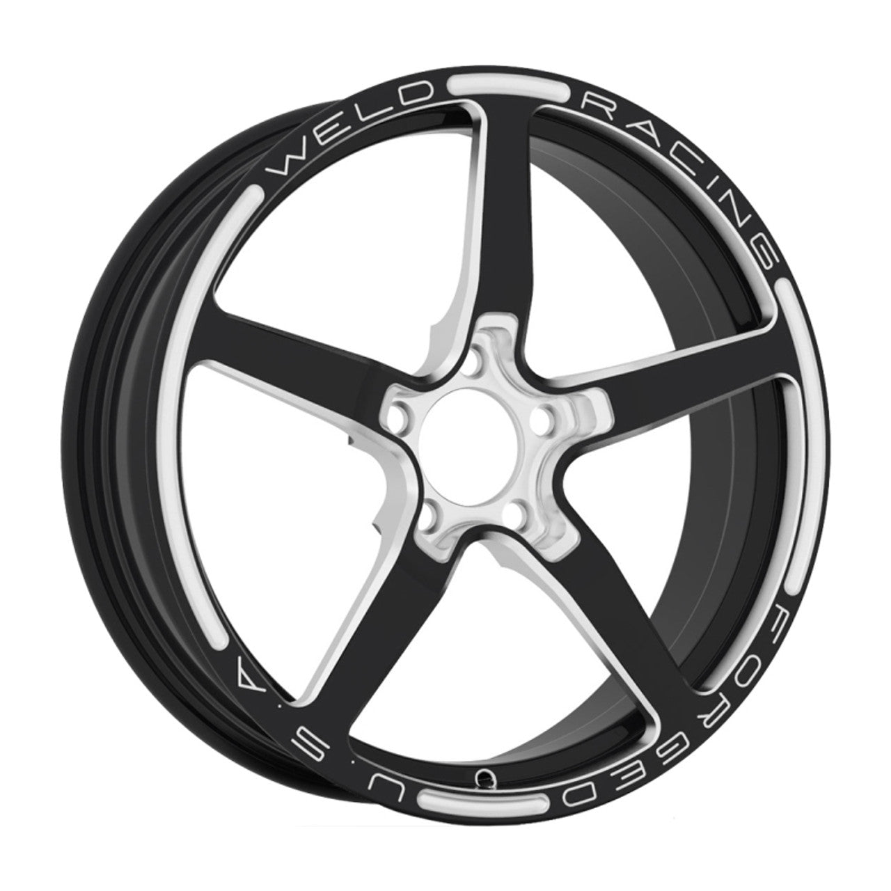Weld Magnum 2.0 18x6 / 5x120 BP / 2.7in. BS Polished Wheel - Non-Beadlock - Mammoth Racing -