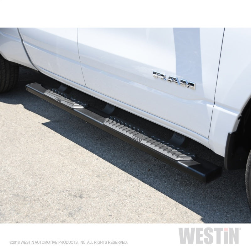 Westin 19-20 Ram 1500 Quad Cab (Excl 2019 Ram 1500 Classic) R5 Nerf Step Bars - Black - Mammoth Racing -