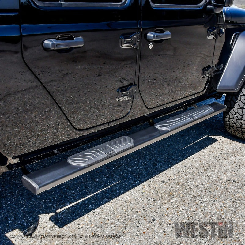 Westin 2020 Jeep Gladiator R5 Nerf Step Bars - Black - Mammoth Racing -