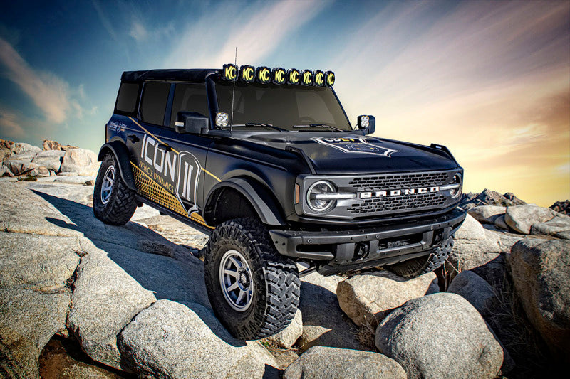 Icon 21-up Ford Bronco 2-3in Front 2.5 VS RR Cdcv Coilover KIT - Mammoth Racing -