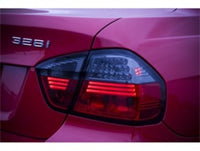 Spyder BMW E90 3-Series 06-08 4Dr LED Tail Lights Red Smoke ALT-YD-BE9006-LED-RS - Mammoth Racing -