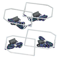 Oracle Chevy Silverado 14-15 Halo Kit Non-Projector Style - ColorSHIFT w/o Controller - Mammoth Racing -