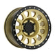 Method Mr315 17x8.5 0mm Offset 6x135 87mm CB Gold/Black Street Loc Wheel - Mammoth Racing -