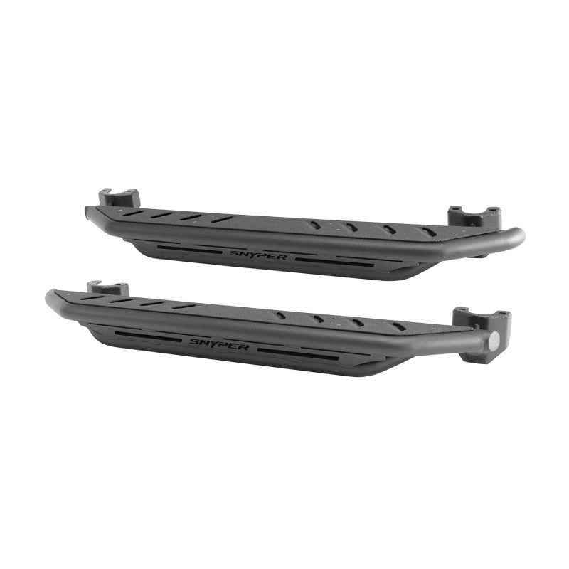 Westin/Snyper 07-17 Jeep Wrangler Triple Tube Rock Rail Steps - Textured Black - Mammoth Racing -