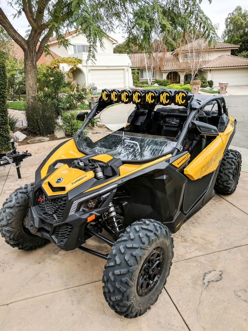 KC HiLiTES Can-Am X3 45in. Pro6 Gravity LED 7-Light 140w Combo Beam Overhead Light Bar System - Mammoth Racing -