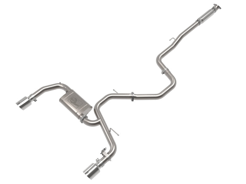 aFe Takeda 22-23 Hyundai Elantra N L4-2.0L (t) 3in 304 SS Cat-Back Exhaust w/ Polished Tips - Mammoth Racing -