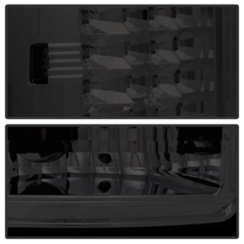 Spyder GMC Sierra 07-13 (Not fit 3500 Dually 4 Rear Wheels)LED Tail Lights Smoke ALT-YD-GS07-LED-SM - Mammoth Racing -
