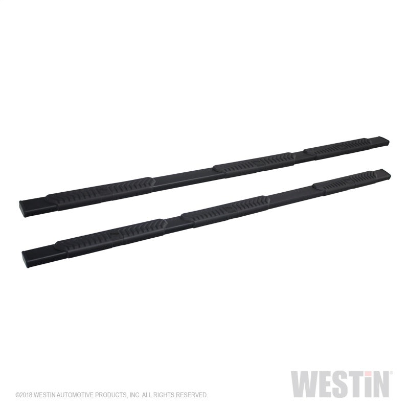 Westin 99-16 Ford F-250/350/450/550 Crew Cab (6.75ft Bed) R5 M-Series Wheel-to-Wheel Nerf Bars - Blk - Mammoth Racing -