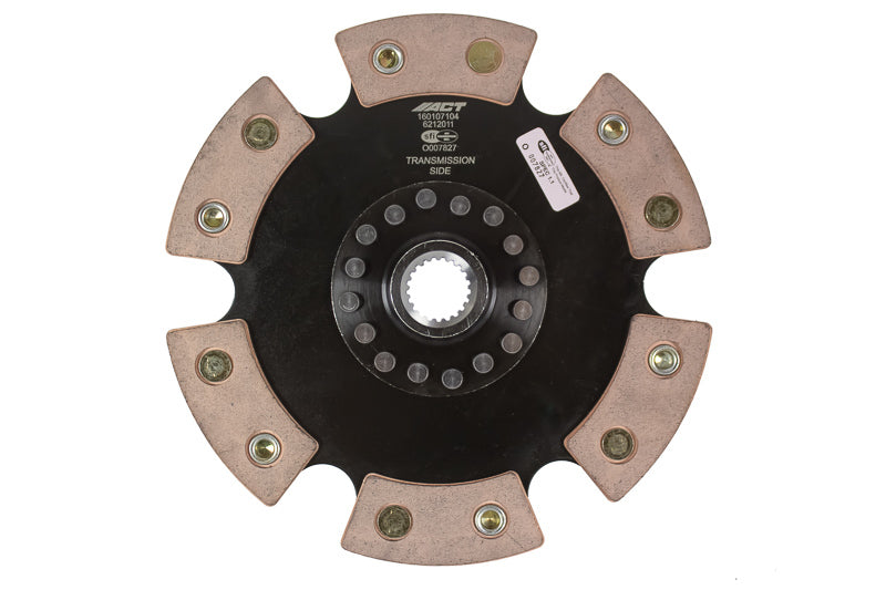 ACT 1986 Honda Accord 6 Pad Rigid Race Disc - My Store
