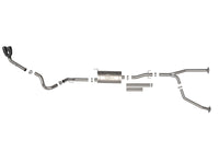 aFe 2022 Toyota Tundra V6-3.5L (tt) Vulcan Series 2.5in to 3in 304 SS Cat-Back Exhaust w/ Black Tip - Mammoth Racing -