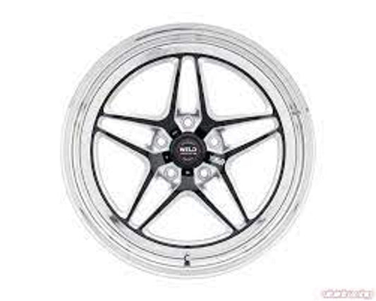 Weld Rt-s S81 15x10 / 5x115 BP / 6.5in BS Polished Wheel - Non-Beadlock - Mammoth Racing -