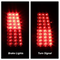 Xtune Chevy Silverado 1500/2500/3500 03-06 LED Tail Lights Red Clear ALT-ON-CS03-LED-RC - Mammoth Racing -