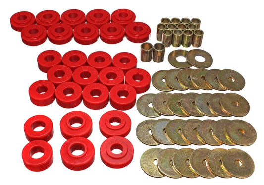 Energy Suspension 65-67 Chevy Malibu/Chevelle/El Camino/Monte Carlo Body Mount Set - My Store