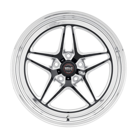 Weld S81 17x11 / 5x115 BP / 5.8in BS Polished Wheel (Medium Pad) - Non- Beadlock