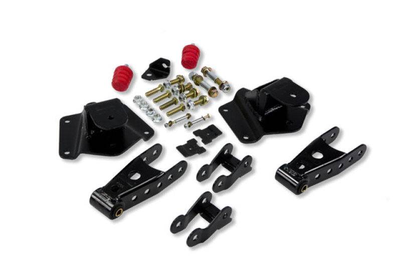 Belltech Shackle AND Hanger KIT 95-99 Tahoe/Yukon 4 door 4inch - Mammoth Racing -