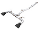AWE Subaru BRZ / Toyota GR86 / Toyota 86 Track Edition Cat-Back Exhaust- Diamond Black Tips - Mammoth Racing -