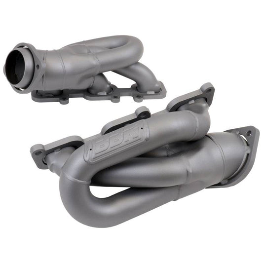 BBK 11-15 Mustang 3.7 V6 Shorty Tuned Length Exhaust Headers - 1-5/8 Titanium Ceramic - Mammoth Racing -