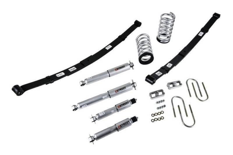 Belltech Lowering KIT 82-93 S10 2inch-3inch/4inch SP Shocks - Mammoth Racing -
