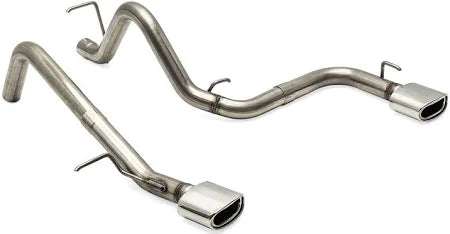 2022-23 Ford Bronco + Ford Raptor Dual Axle-Back Hi-Clearance Exhaust W/Dual Polished Tips - My Store