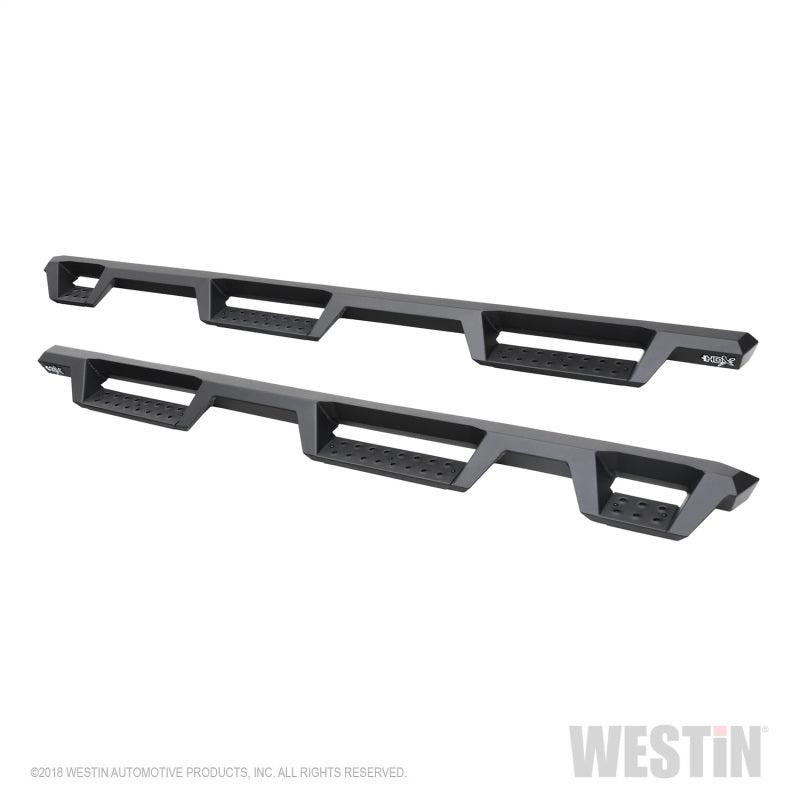 Westin 19-21 RAM 1500 QC 6.5ft bed (Excludes Classic) HDX Drop W2W Nerf Step Bars - Textured Black - Mammoth Racing -