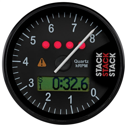 Autometer Stack Display Tachometer 0-8k RPM - Black - My Store