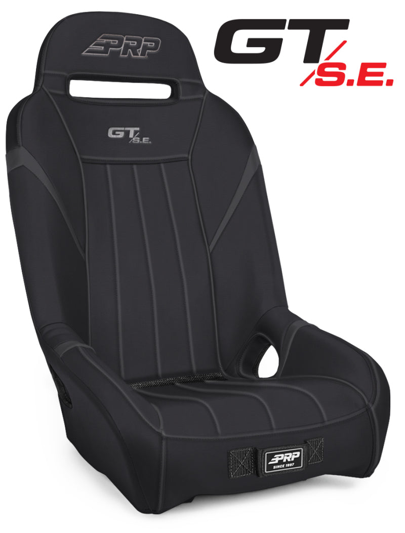 PRP Gt/s.e. 1In. Extra Wide Suspension Seat- Black / Dark Grey - Mammoth Racing -