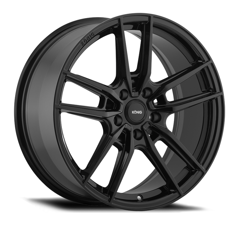 Konig Myth 18x8 5x120 Et35 Gloss Black - Mammoth Racing -
