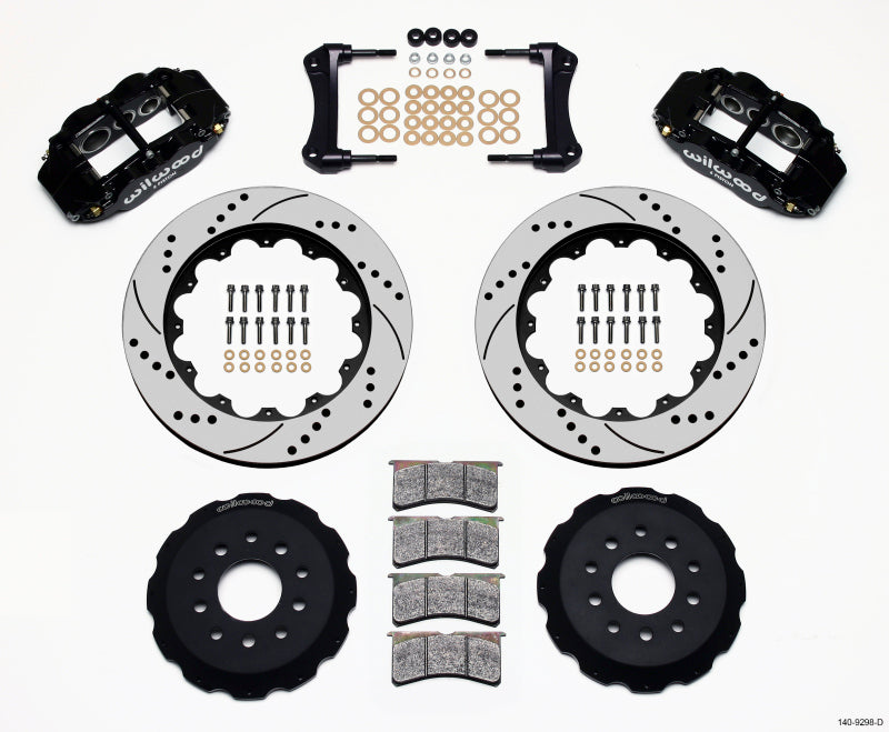 Wilwood Narrow Superlite 6R Front Hat Kit 14.00in Drilled 88-93 Corvette C4 - My Store