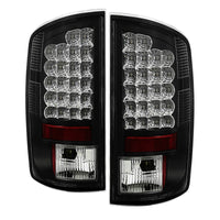 Spyder Dodge Ram 07-08 1500/Ram 07-09 2500/3500 LED Tail Lights Black ALT-YD-DRAM06-LED-BK - Mammoth Racing -