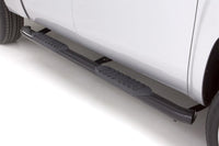 Lund 2005+ Toyota Tacoma Double Cab 5in Oval Curved Steel Nerf Bars - Black - My Store