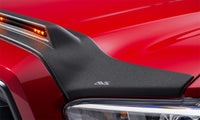 AVS 2016-2019 Toyota Tacoma Aeroskin Low Profile Hood Shield w/ Lights - Black - Mammoth Racing -