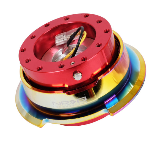 NRG Quick Release Gen 2.8 - Red Body / Neochrome Ring - My Store