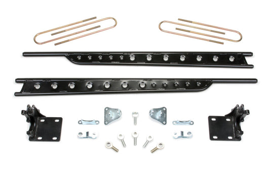 Fabtech 11-16 Ford F250/350 4WD Short Bed Floating Rear Traction Bar System - My Store