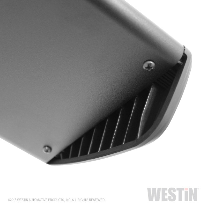 Westin 2019 Chevrolet Silverado/Sierra 1500 Crew Cab R7 Nerf Step Bars - Black - Mammoth Racing -