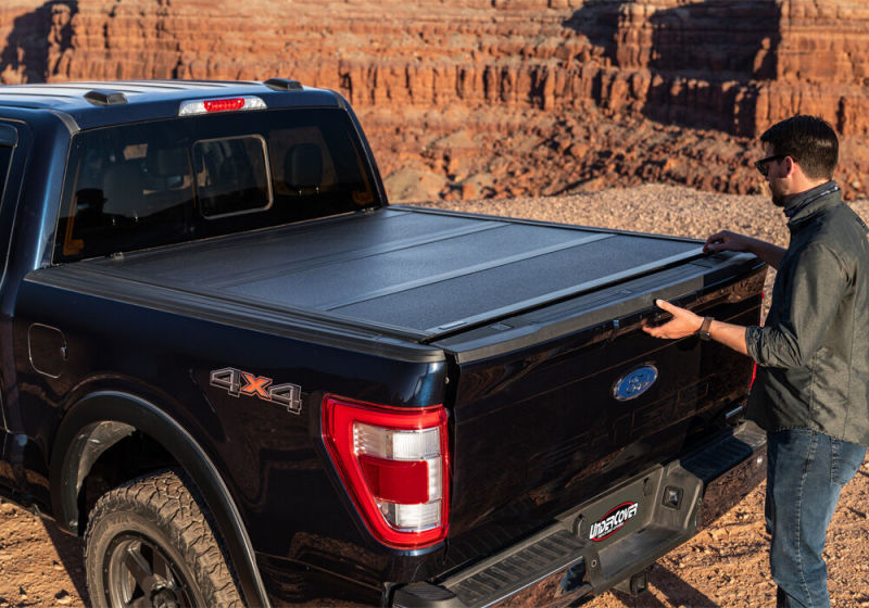 UnderCover 2021+ Ford F-150 Crew Cab 6.5ft Armor Flex Bed Cover - Mammoth Racing -