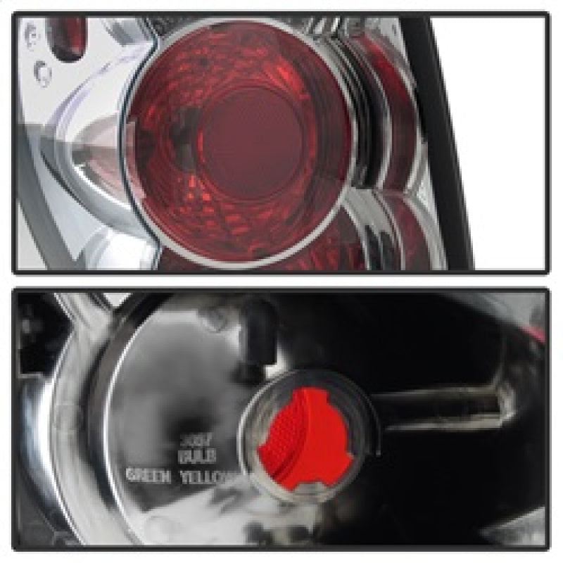 Spyder Dodge Caravan/Grand Caravan 01-07 Euro Style Tail Lights Chrome ALT-YD-DC01-C - Mammoth Racing -