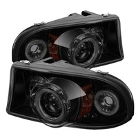 Spyder Dodge Dakota 97-04/Durango 98-03 1PC Projector Headlights LED Halo LED Chrm PRO-YD-DDAK97-C - Mammoth Racing -