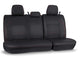 PRP 2016+ Toyota Tacoma Rear Bench Cover Double Cab - Black with Red Stitching - Mammoth Racing -