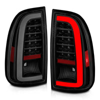 ANZO 00-06 Toyota Tundra (Std. Bed/Reg Cab) LED Taillights w/Light Bar Black Housing Smoke Lens - My Store