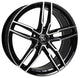 Enkei SS05 18x8.0 5x114.3 38mm Offset 72.6mm Bore Black Machined Wheel - Mammoth Racing -
