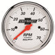 Autometer Arctic White GM 3-1/8in 7000rpm 4, 6, 8 Cyl Electrical Tachometer Gauge - My Store