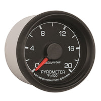 Autometer Factory Match Ford 52.4mm Full Sweep Electronic 0-2000 Deg F EGT/Pyrometer Gauge - My Store