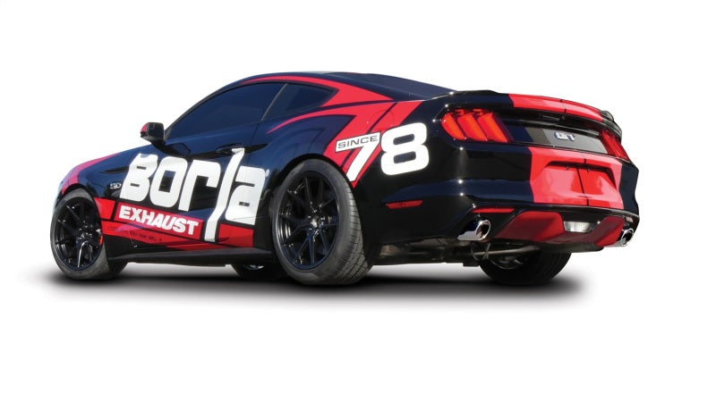 Borla Atak S Rear Section 15-17 Ford Mustang GT 5.0L V8 MT/AT 2.5in pipe 4in tip - My Store
