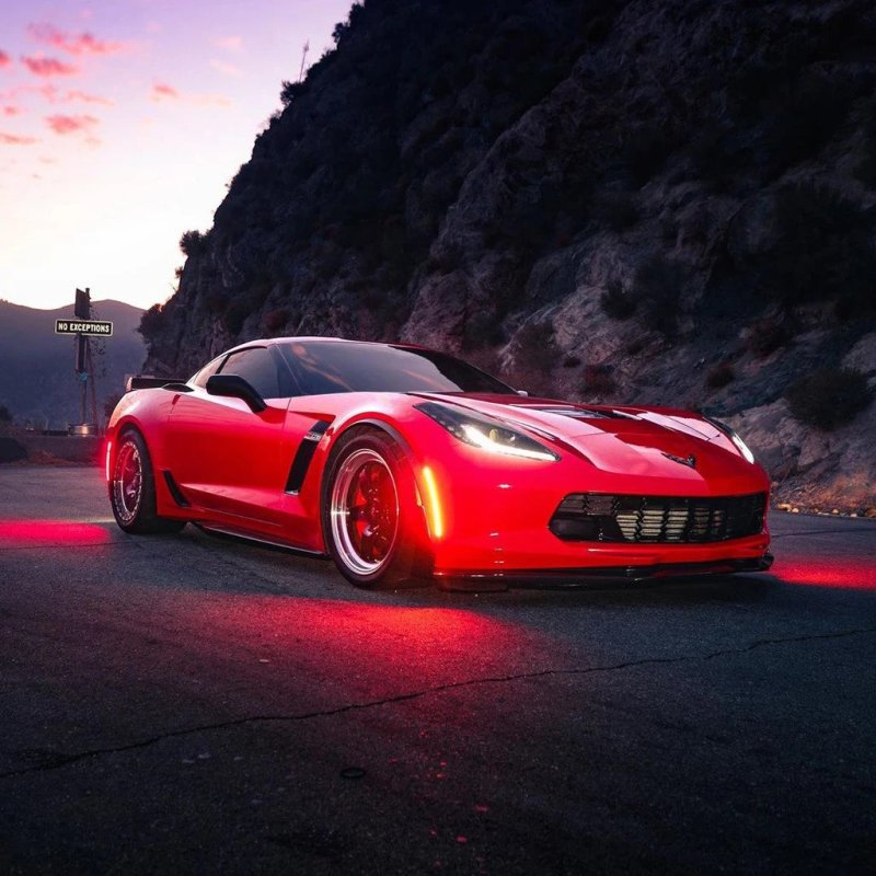 Oracle Chevrolet Corvette C7 Concept Sidemarker Set - Tinted - No Paint - Mammoth Racing -