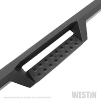 Westin 2019 Chevrolet Silverado/Sierra 1500 (5.5ft) Drop Wheel to Wheel Nerf Step Bars - Txt Black - Mammoth Racing -